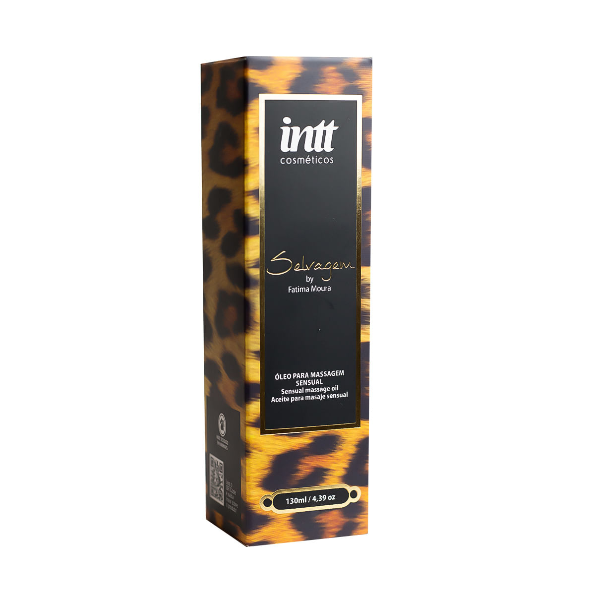 Selvagem by Fatima Moura Óleo para Massagem Sensual 130ml Intt