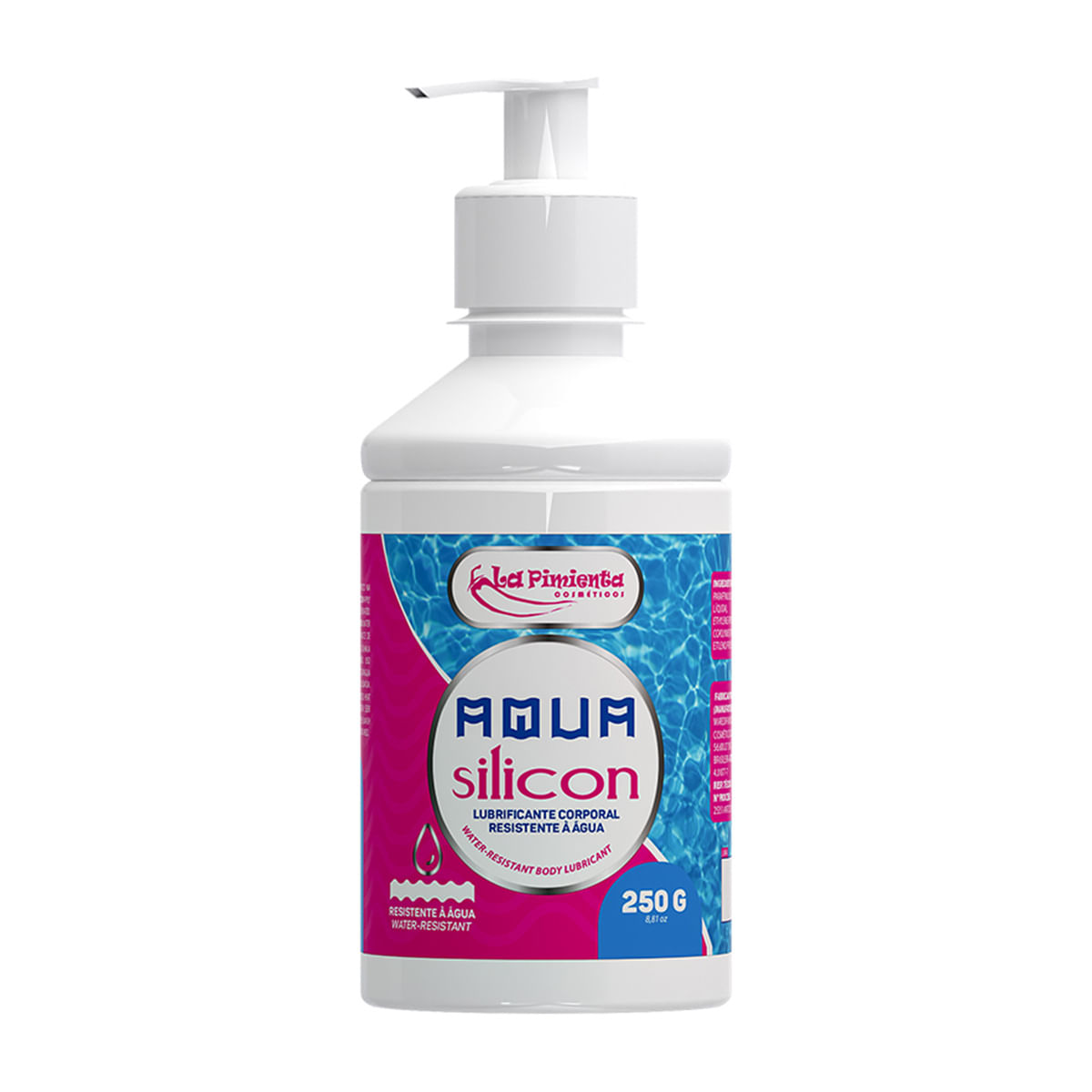Aqua Silcon Lubrificante Íntimo Neutro Resistente À Água 250g La Pimienta Aqua Silcon Lubrificante Íntimo Neutro Resistente À Água 250g La Pimienta