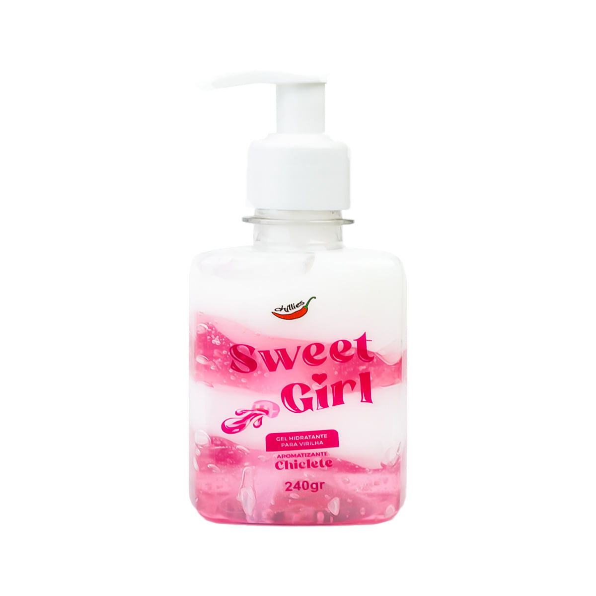 Sweet Girl Gel Hidratante Beijável com Sabor de Fruta 240g Chillies Sweet Girl Gel Hidratante Beijável com Sabor de Fruta 240g Chillies