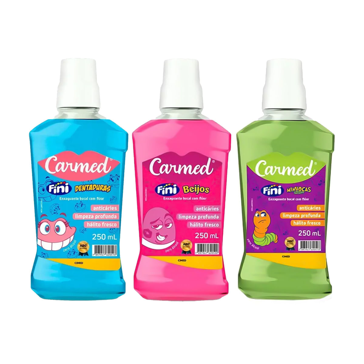 Carmed Enxaguante Bucal Fini 250ml Cimed