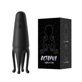 Lilo Vibrador em Formato de Polvo 2 em 1 com 10 Modos de Vibração Vip Mix