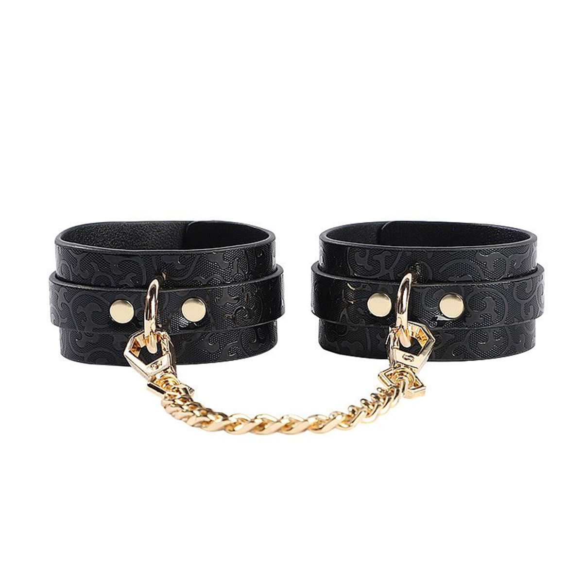 Algema com Corrente em Couro Sintético Sexy Import