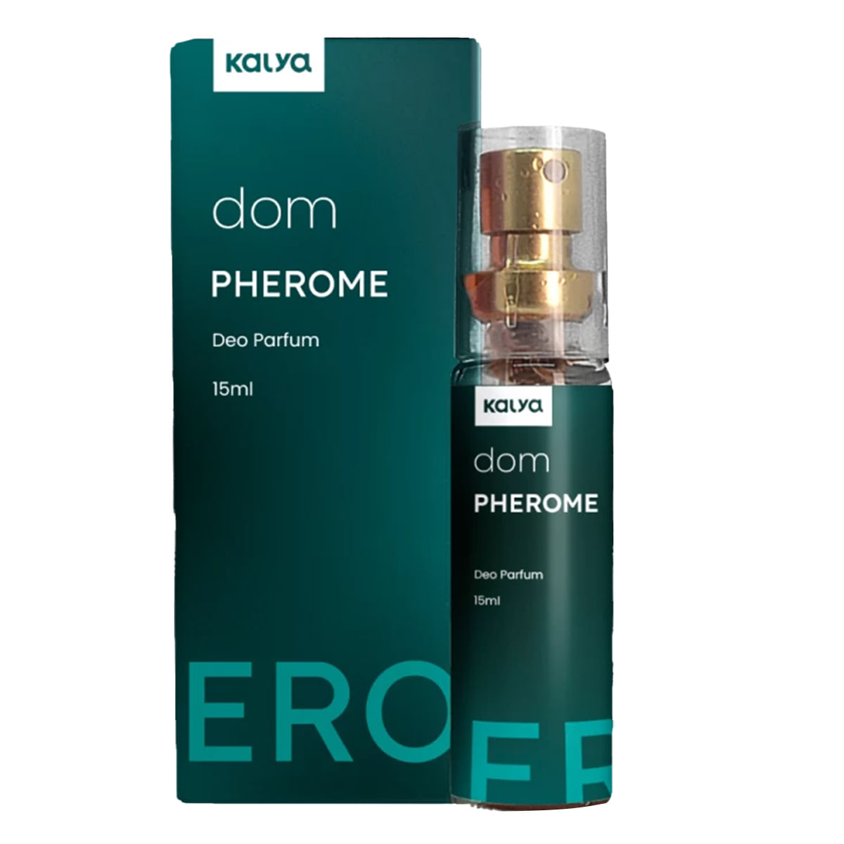Pherome Dom Perfume Masculino com Feromônio 15ml Kalya
