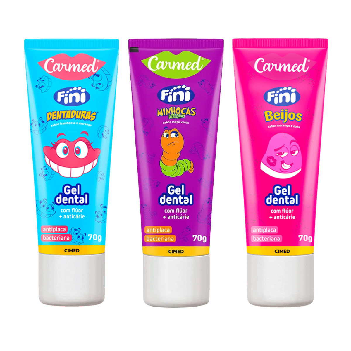 Carmed Creme Dental Aromatizado Fini 70g Cimed