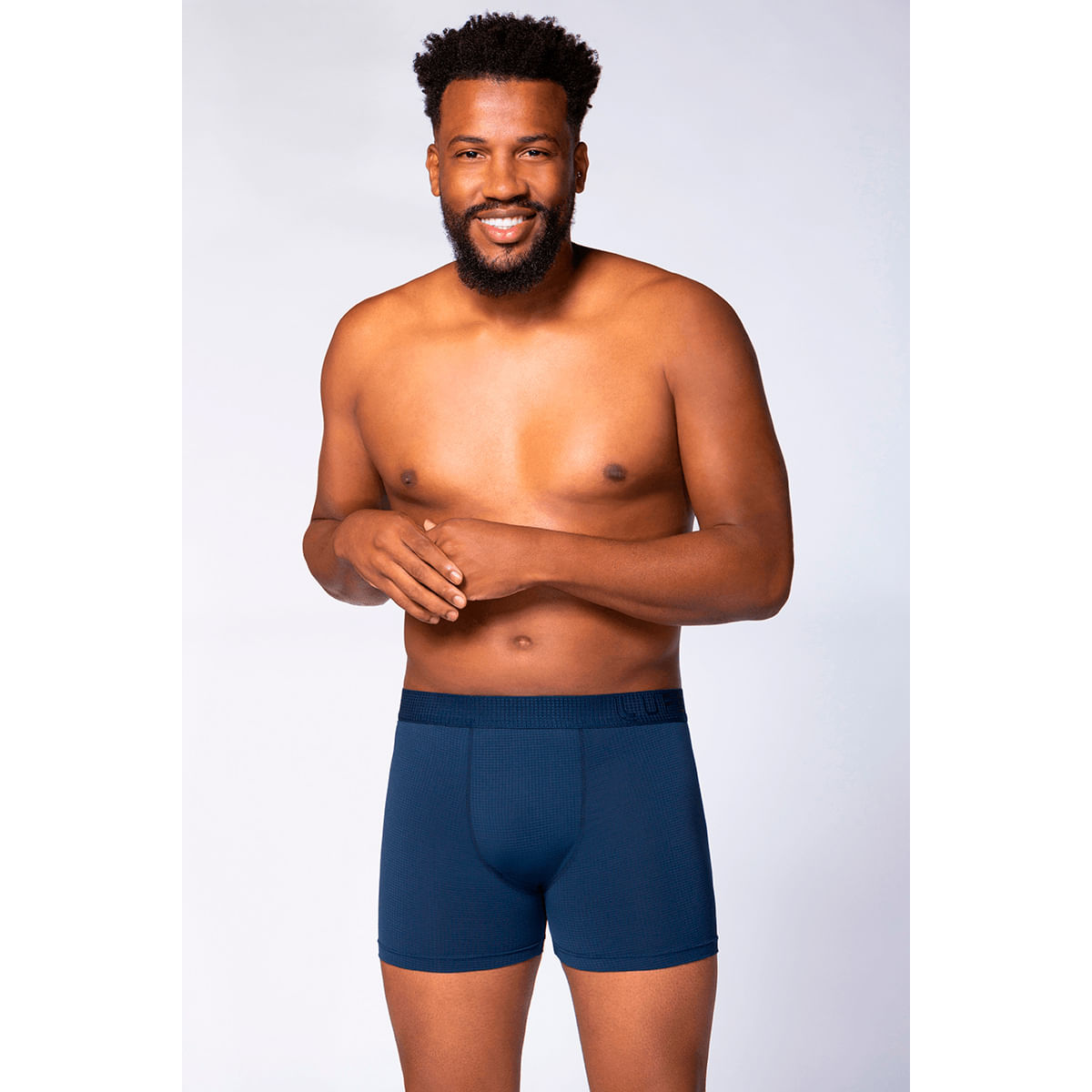 Cueca Boxer Plus Size de Microfibra Lupo