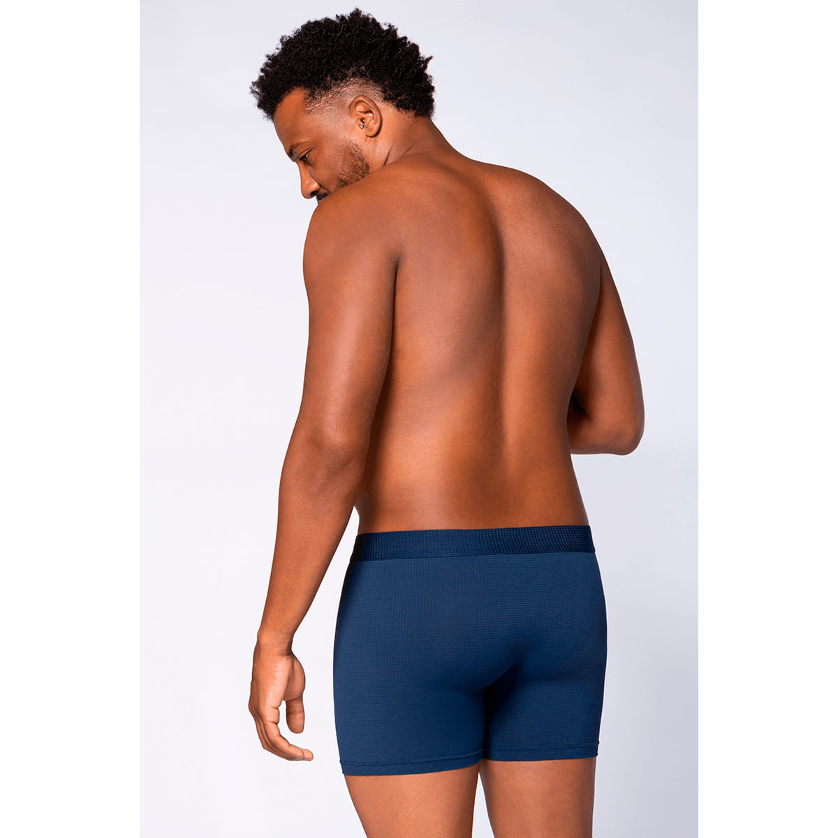 Cueca Boxer Plus Size de Microfibra Lupo