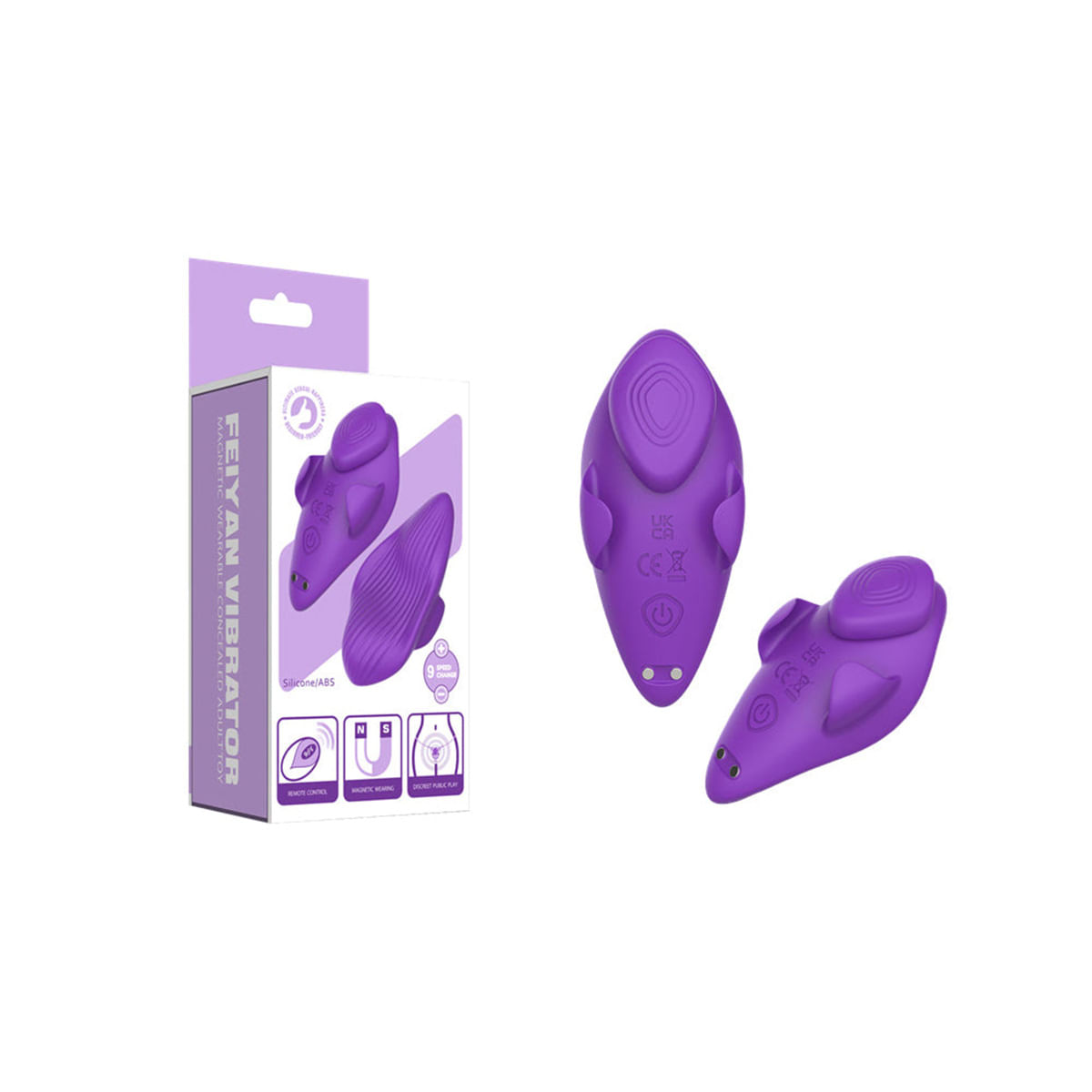 Vibrador de Calcinha Recarregável com 9 Modos de Vibração Vip Mix