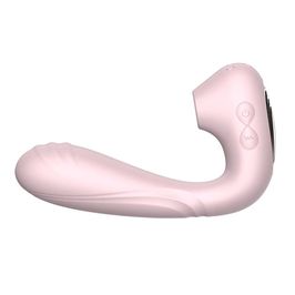 Vibrador de ponto G com Estimulador de Clitoris Vip Mix