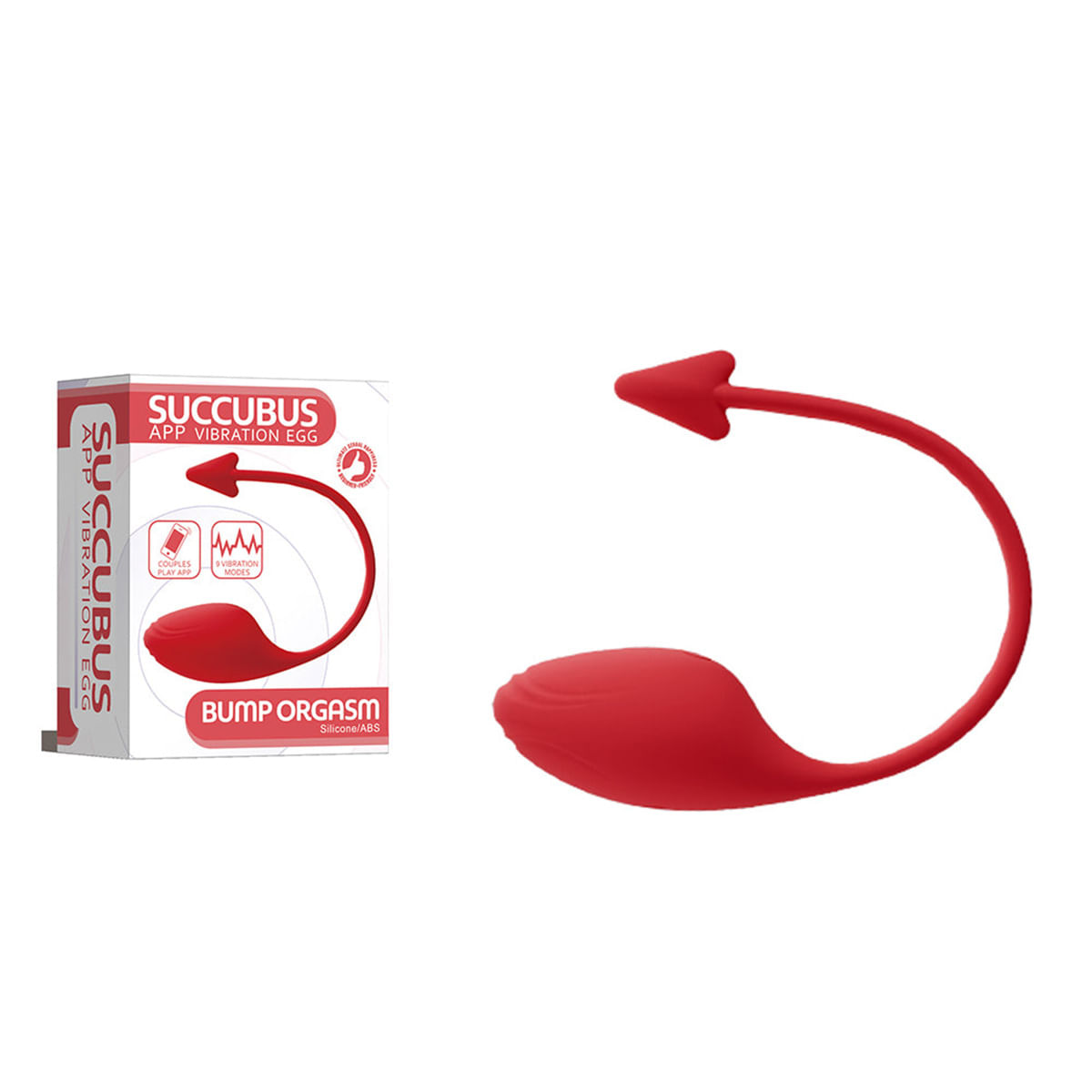 Estimulador Ponto G e Clitóris com Controle por Aplicativo Succubus Vip Mix