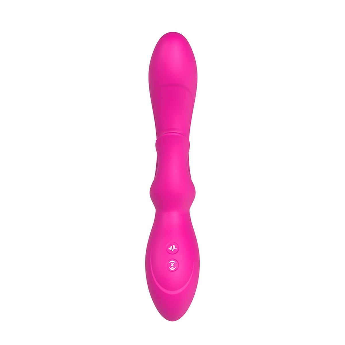 Vibrador Ponto G e Estimulador Clitoriano com 10 Modos de Vibração e 3 Modos de Pulsação Vip Mix