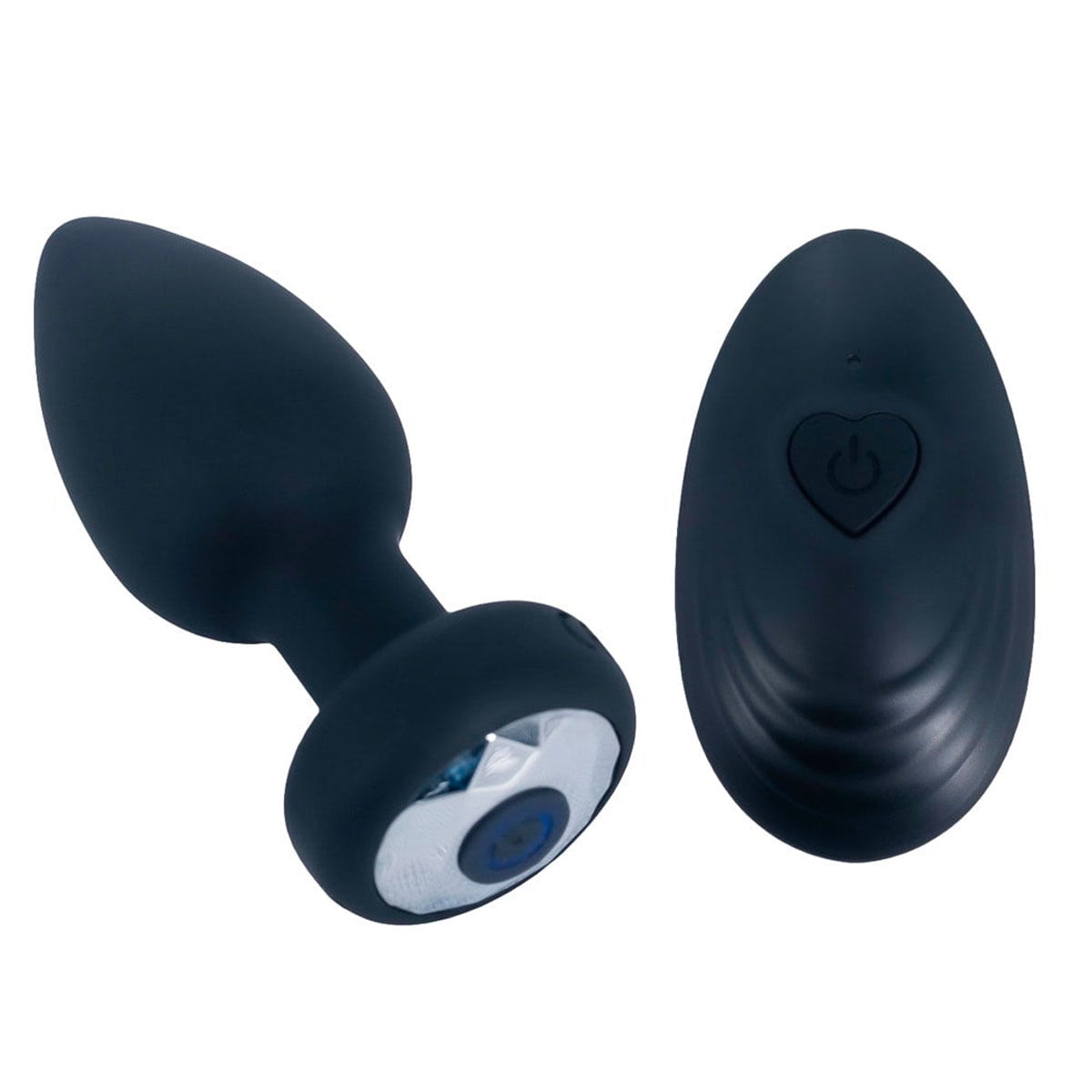 Plug Anal em Silicone com 10 Modos de Vibração e Controle Remoto Vip Mix