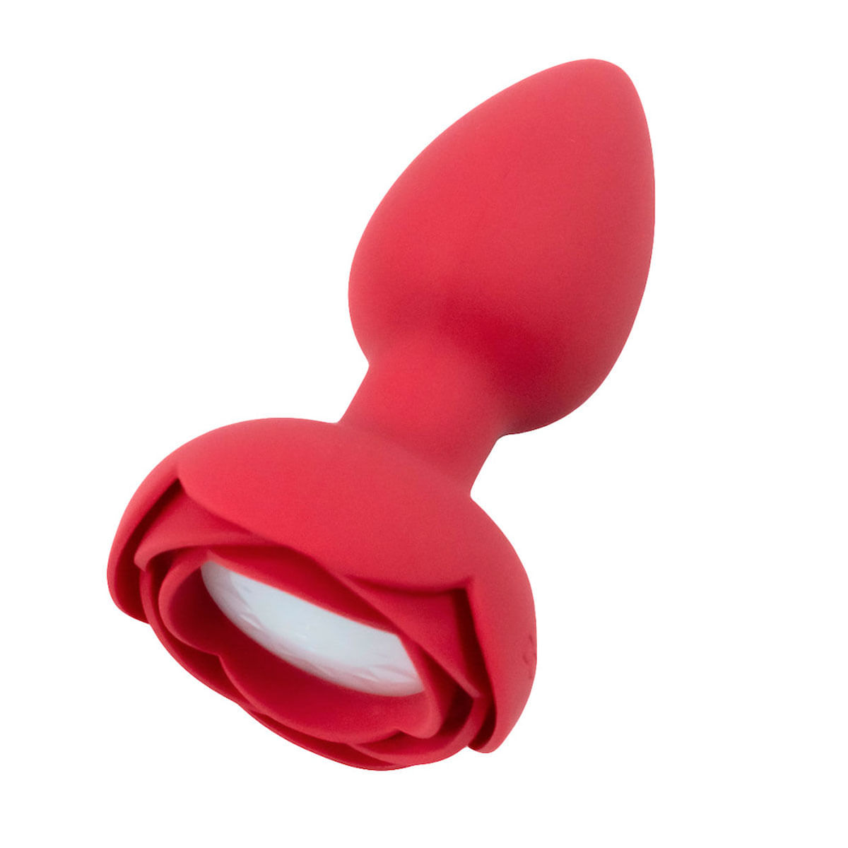 Plug Anal Flor em Silicone com 10 Modos de Vibração LED e Controle Remoto Vip Mix