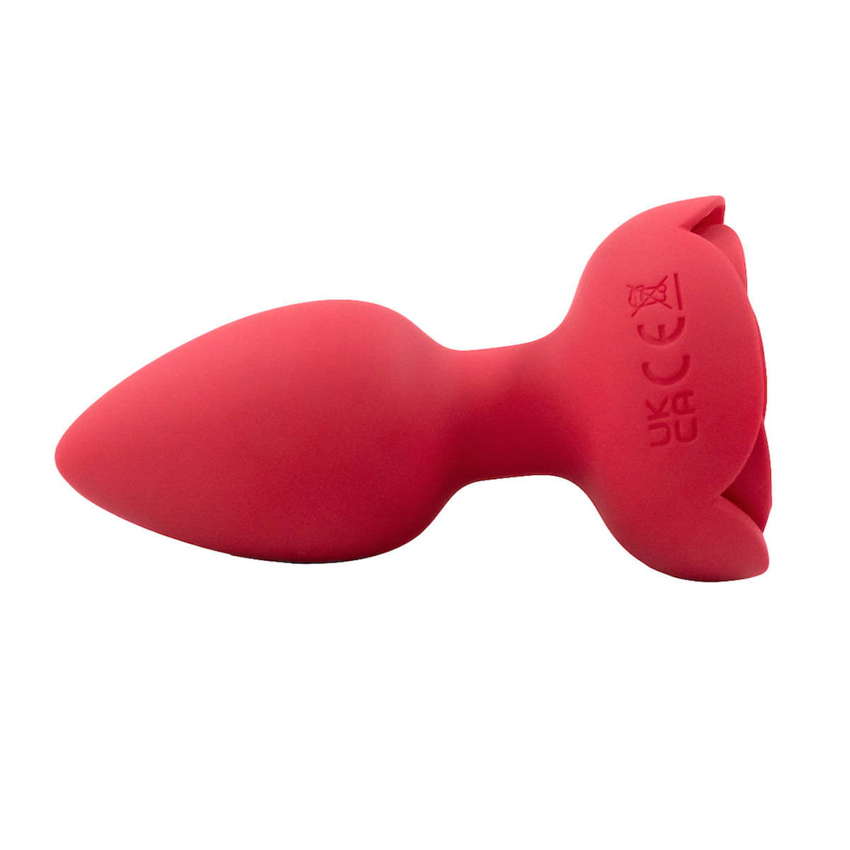 Plug Anal Flor em Silicone com 10 Modos de Vibração LED e Controle Remoto Vip Mix