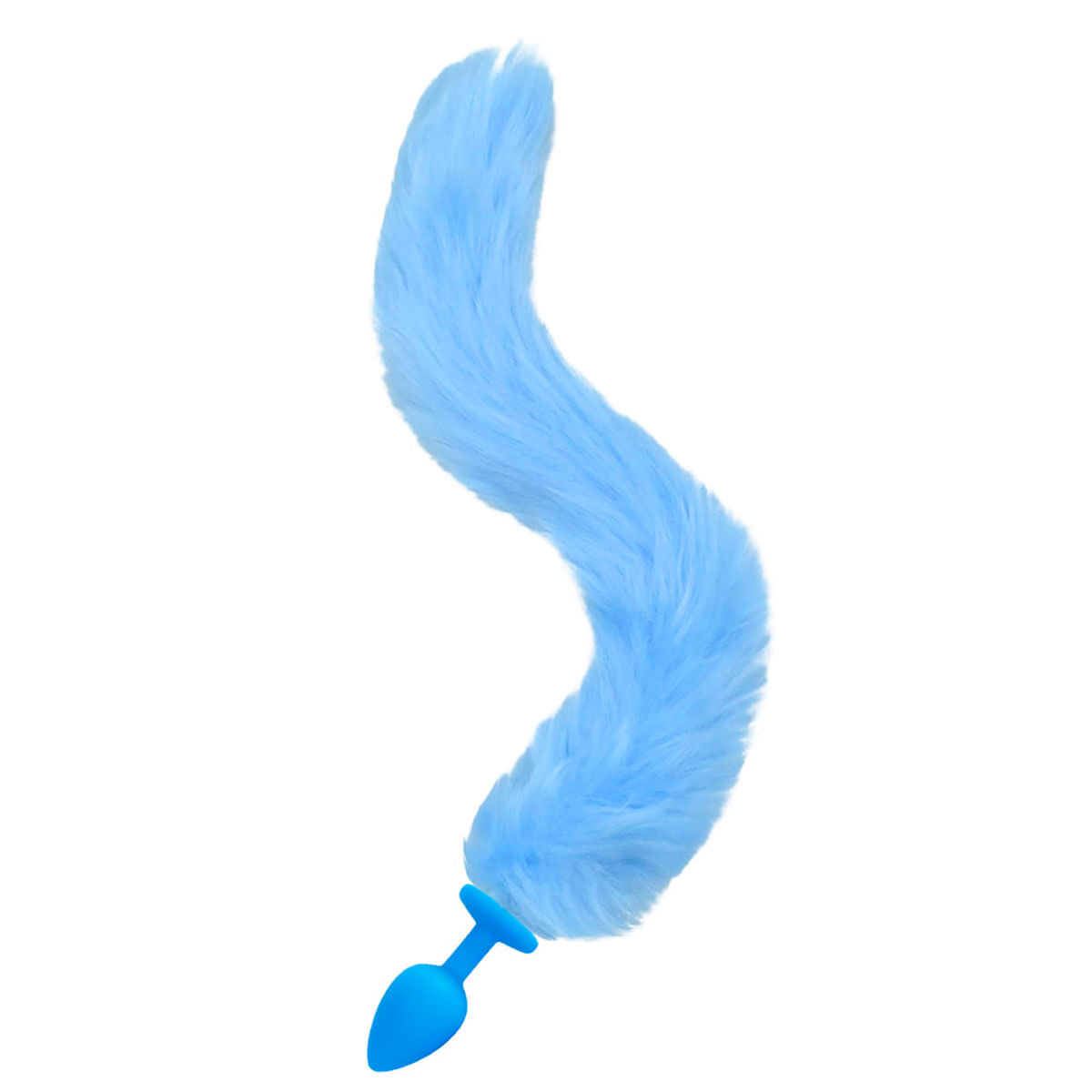 Plug Anal em Silicone com Rabo Raposa Tamanho P Vip Mix