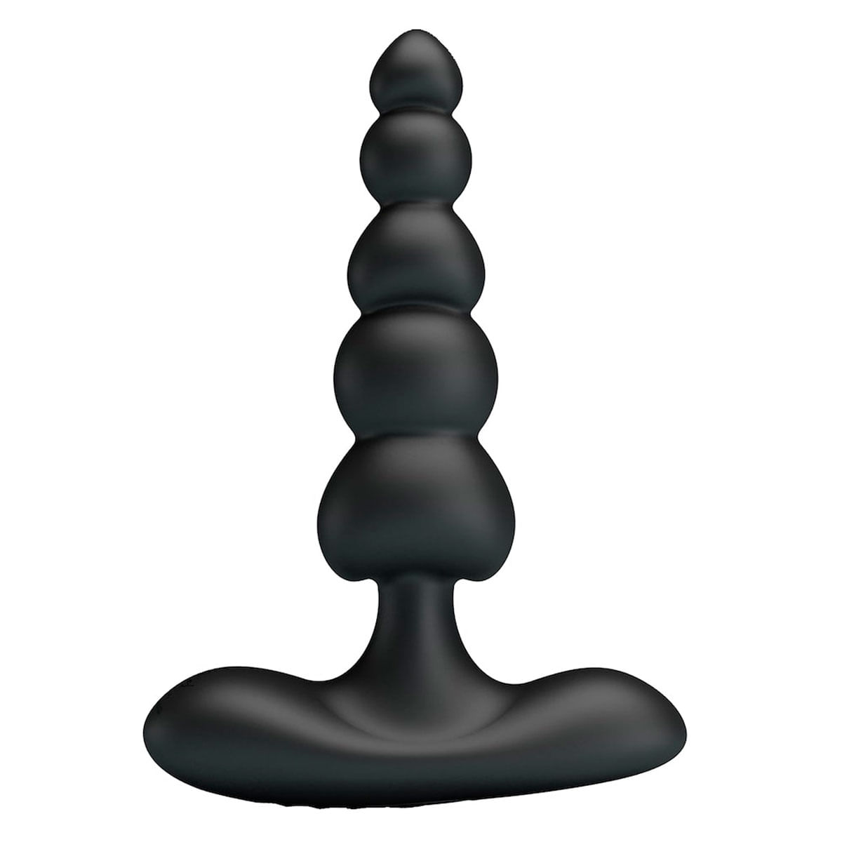 Plug Anal em Silicone Escalonado com 12 Modos de Vibrao Vip Mix Plug Anal em Silicone Escalonado com 12 Modos de Vibrao Vip Mix