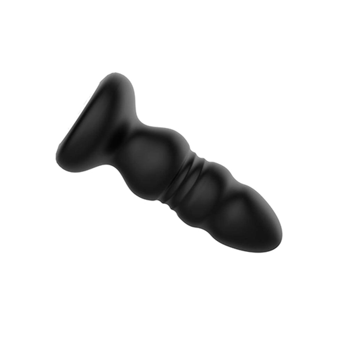 Plug Anal de Silicone com 10 Modos de Vibração e Vai e Vem com Controle Remoto Vip Mix