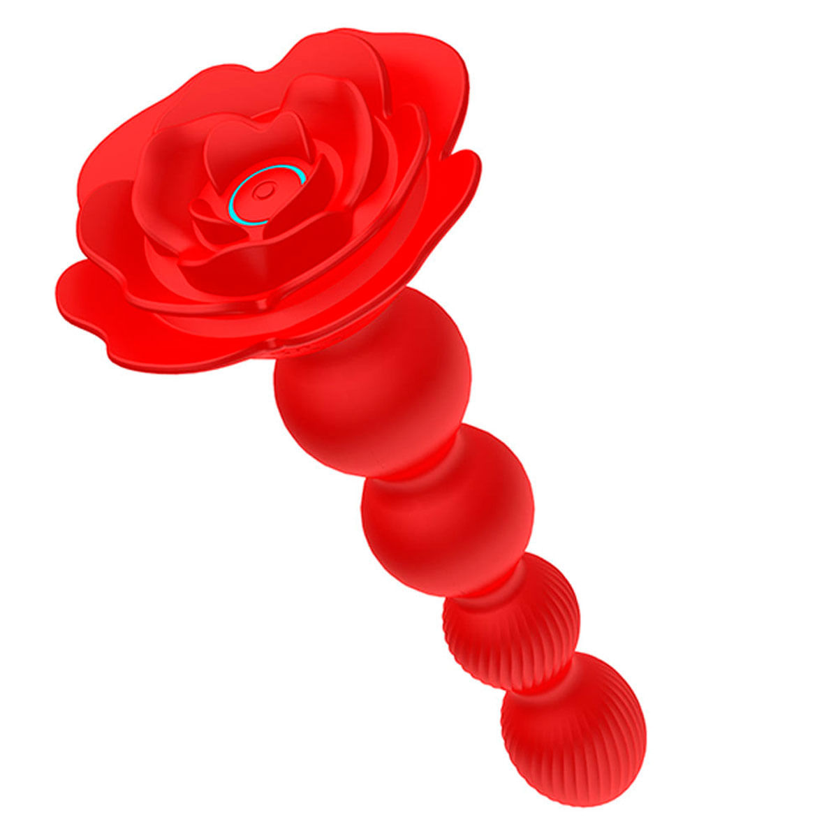 Plug Anal Escalonado em Silicone com 10 Modos de Vibração e Rotação com Controle Remoto Vip Mix Plug Anal Escalonado em Silicone com 10 Modos de Vibração e Rotação com Controle Remoto Vip Mix