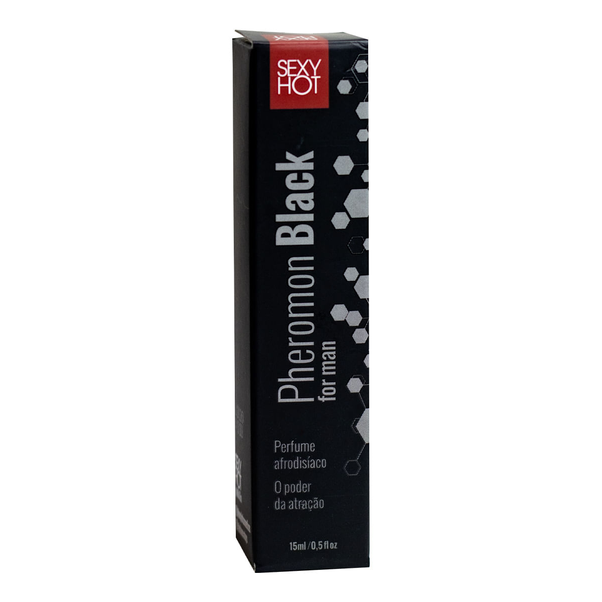 Pheromon Black For Man Perfume com Feromônio Masculino 15ml Adão e Eva