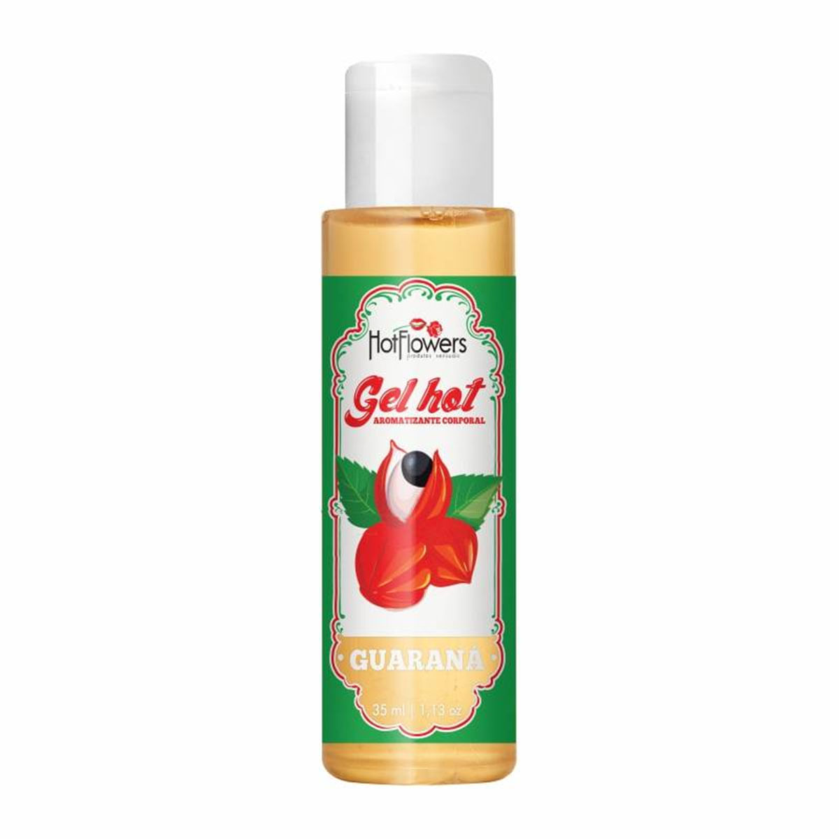 Gel Hot Aromatizante Corporal Guaraná 35ml Hot Flowers