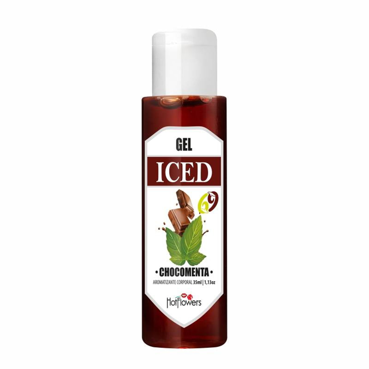 Gel Aromatizado Iced Chocomenta 35ml Hot Flowers - Miess