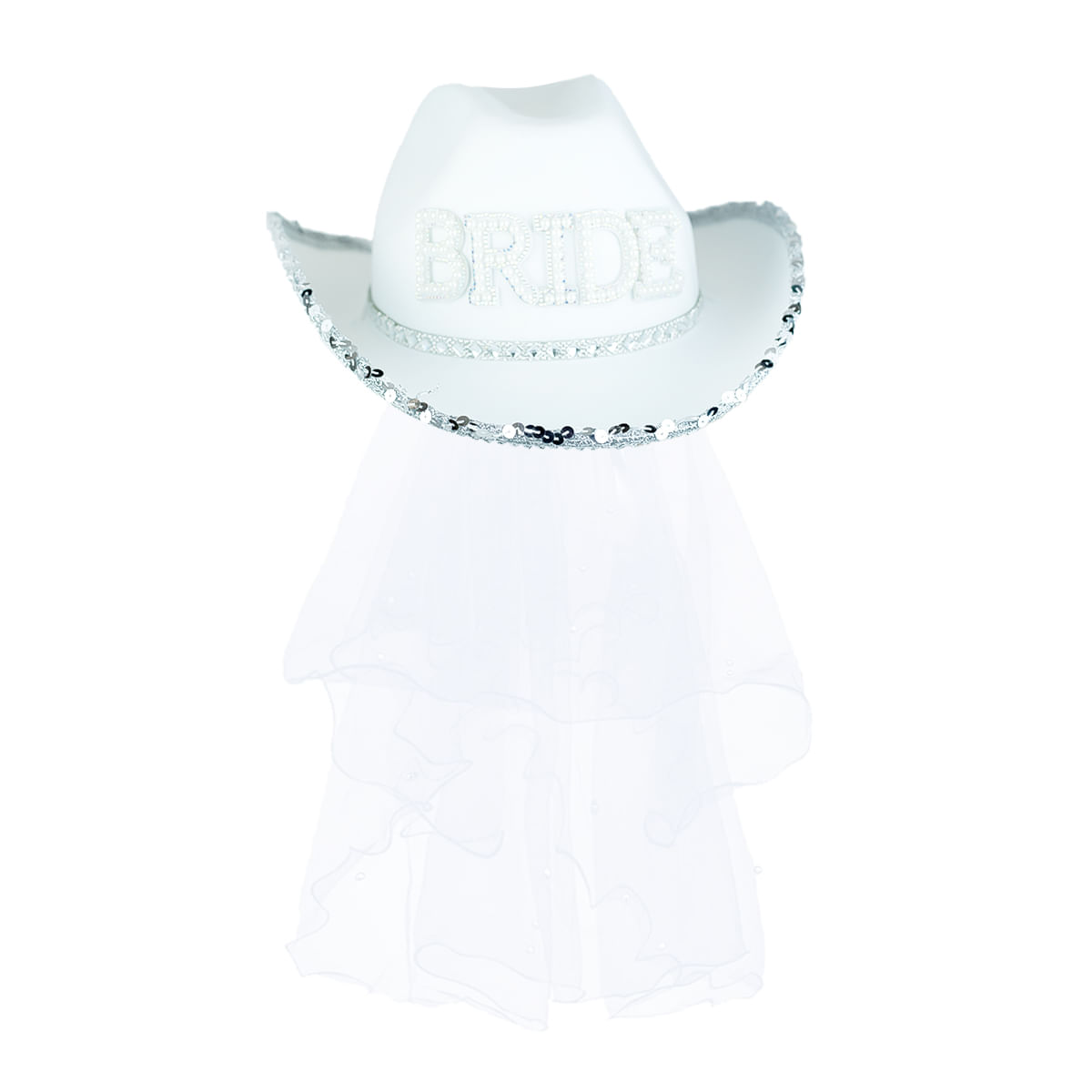 Chapéu Bride Pérolas com Véu PTD Festas Chapéu Bride Pérolas com Véu PTD Festas