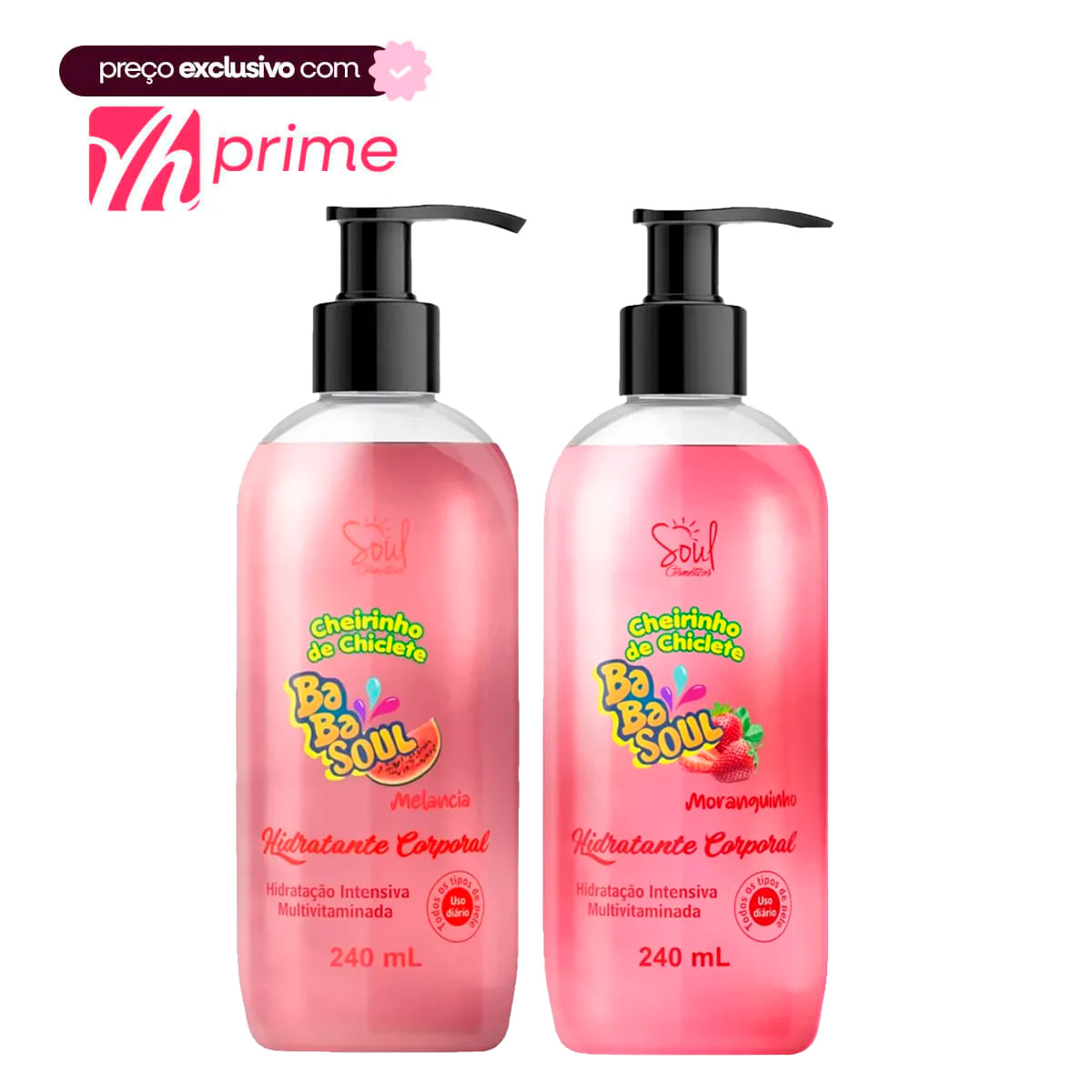 Babasoul Hidratante Corporal 240ml Soul Cosméticos