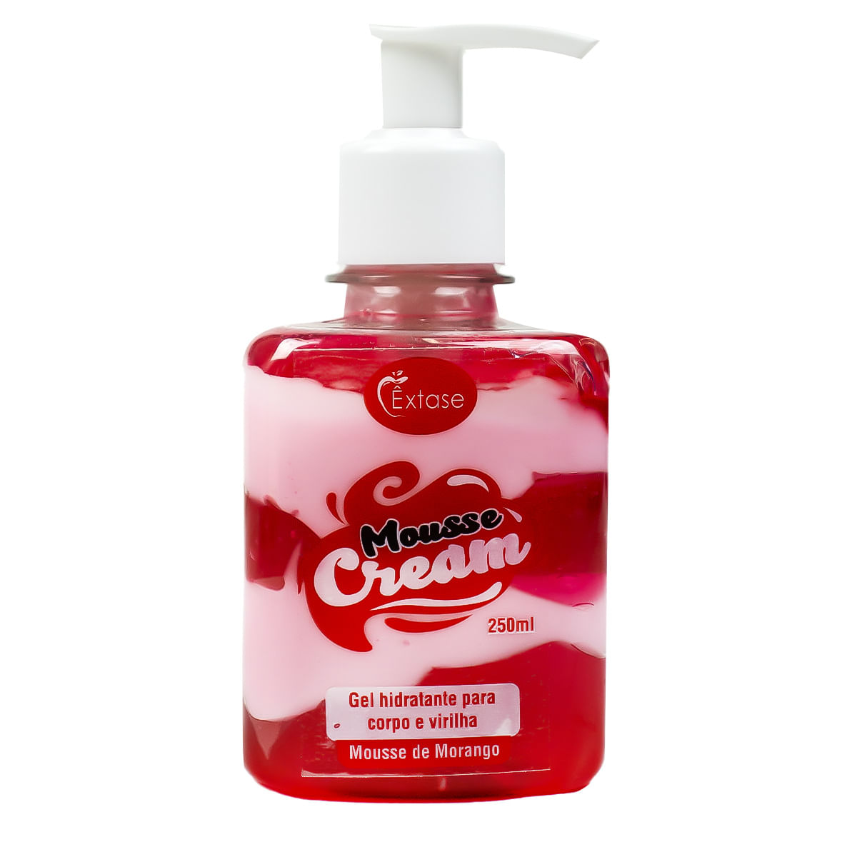 Mousse Cream Creme Aromatizante Beijável Para Virilha 250ml Êxtase