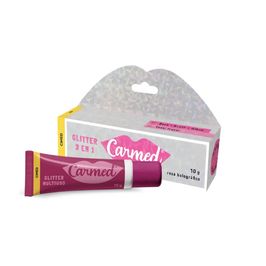 Carmed Hidratante Labial Efeito Glitter 3 em 1 10g Cimed
