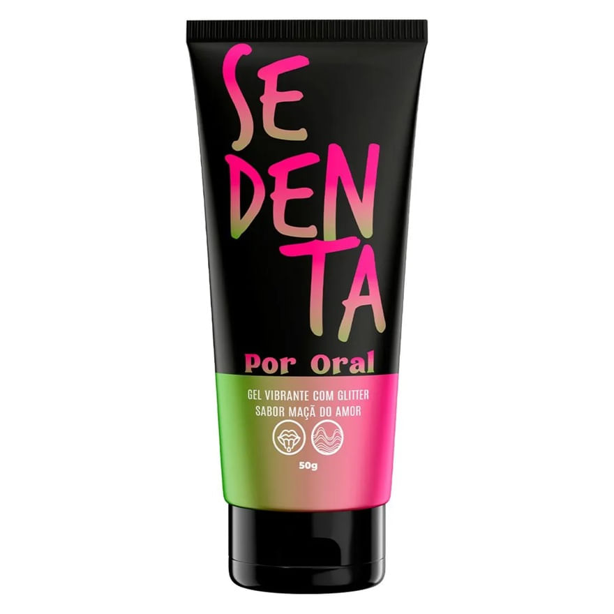 Sedenta Por Oral Gel Comestível com Glitter 50g Pepper Blend Sedenta Por Oral Gel Comestível com Glitter 50g Pepper Blend