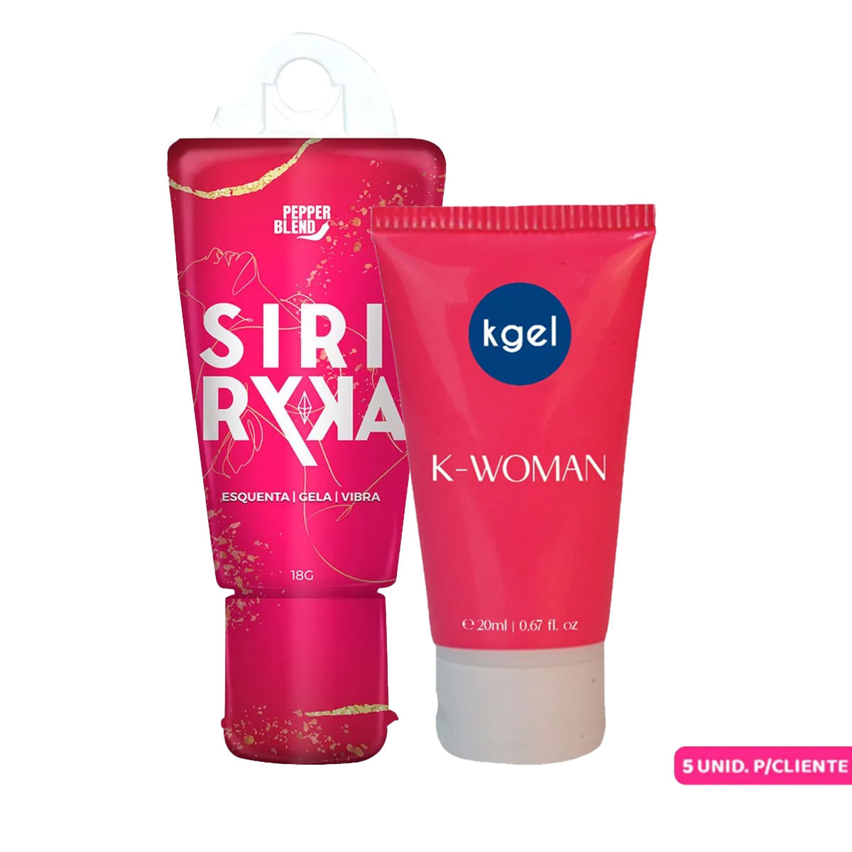Duplinha Promocional com Siri Ryca e K-Woman
