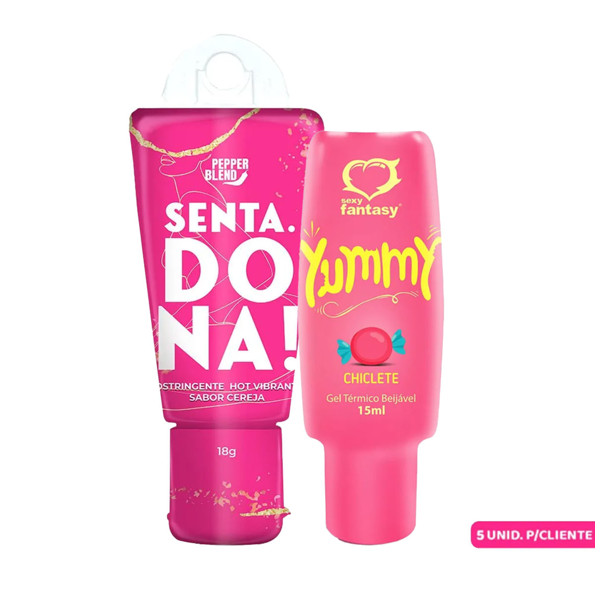 Duplinha Promocional com Senta Dona e Yummy Gel