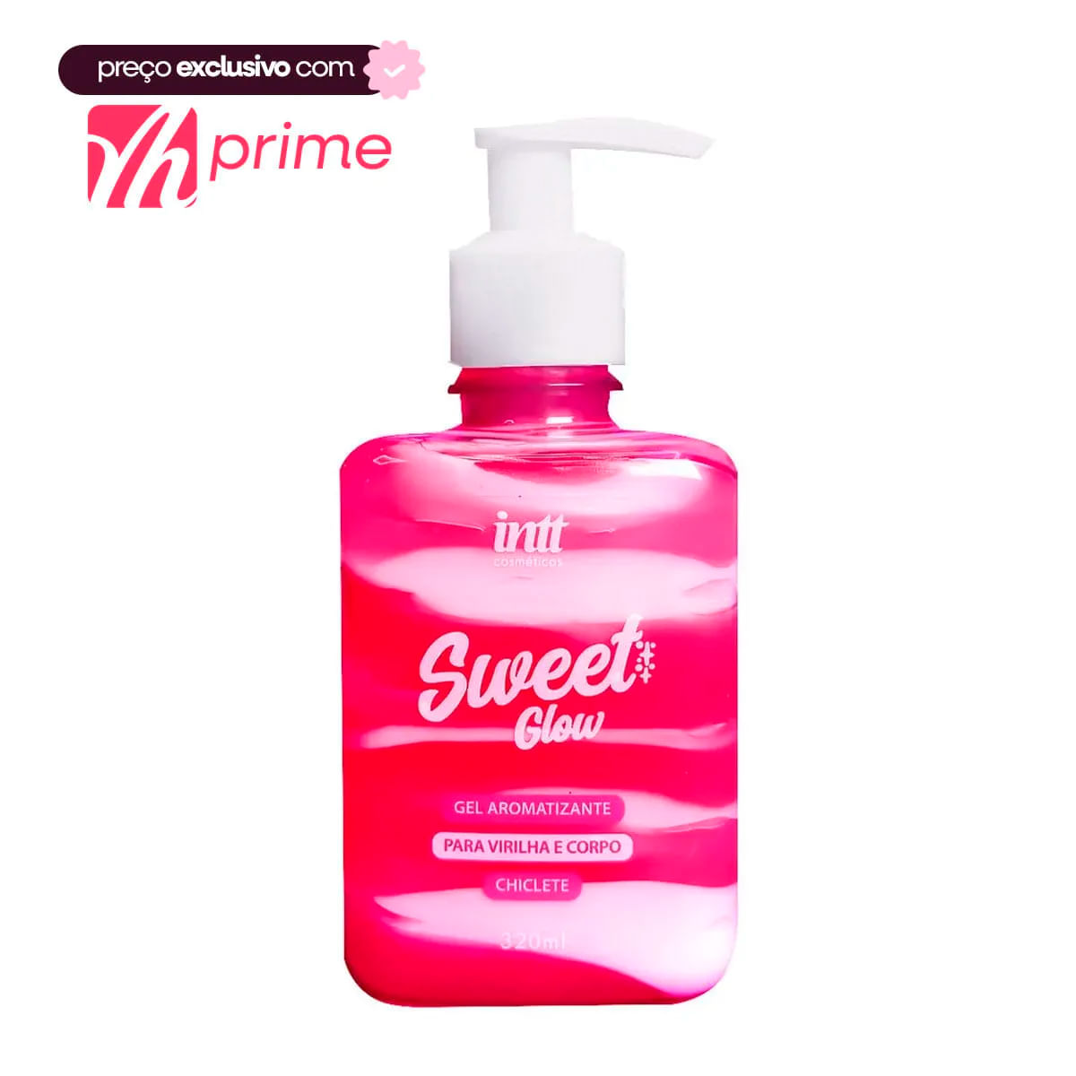Sweet Glow Gel Hidratante Beijável 320ml Intt