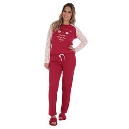 Pijama Tradicional Canelado Victory