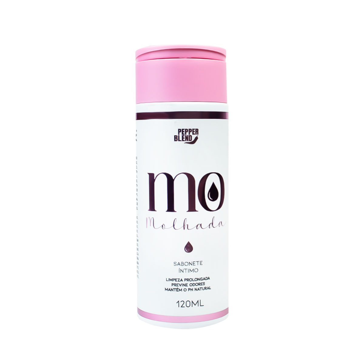 Sabonete Feminino Íntimo e Corporal 120ml Linha MO Molhada Pepper Blend