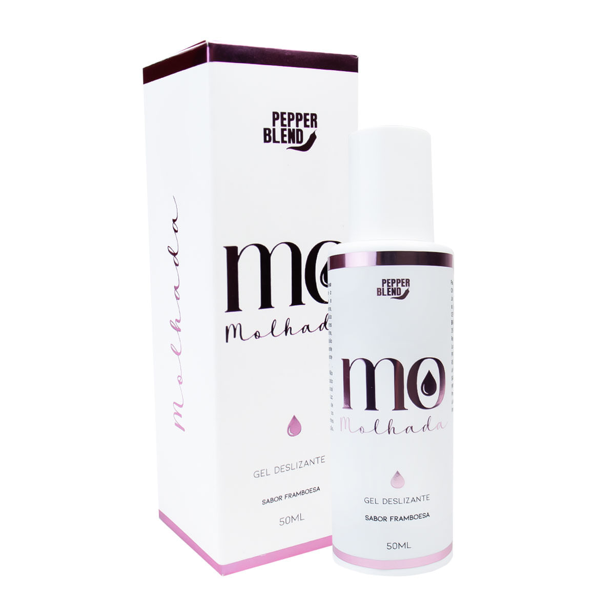 Lubrificante Íntimo Linha MO Molhada 50ml Pepper Blend