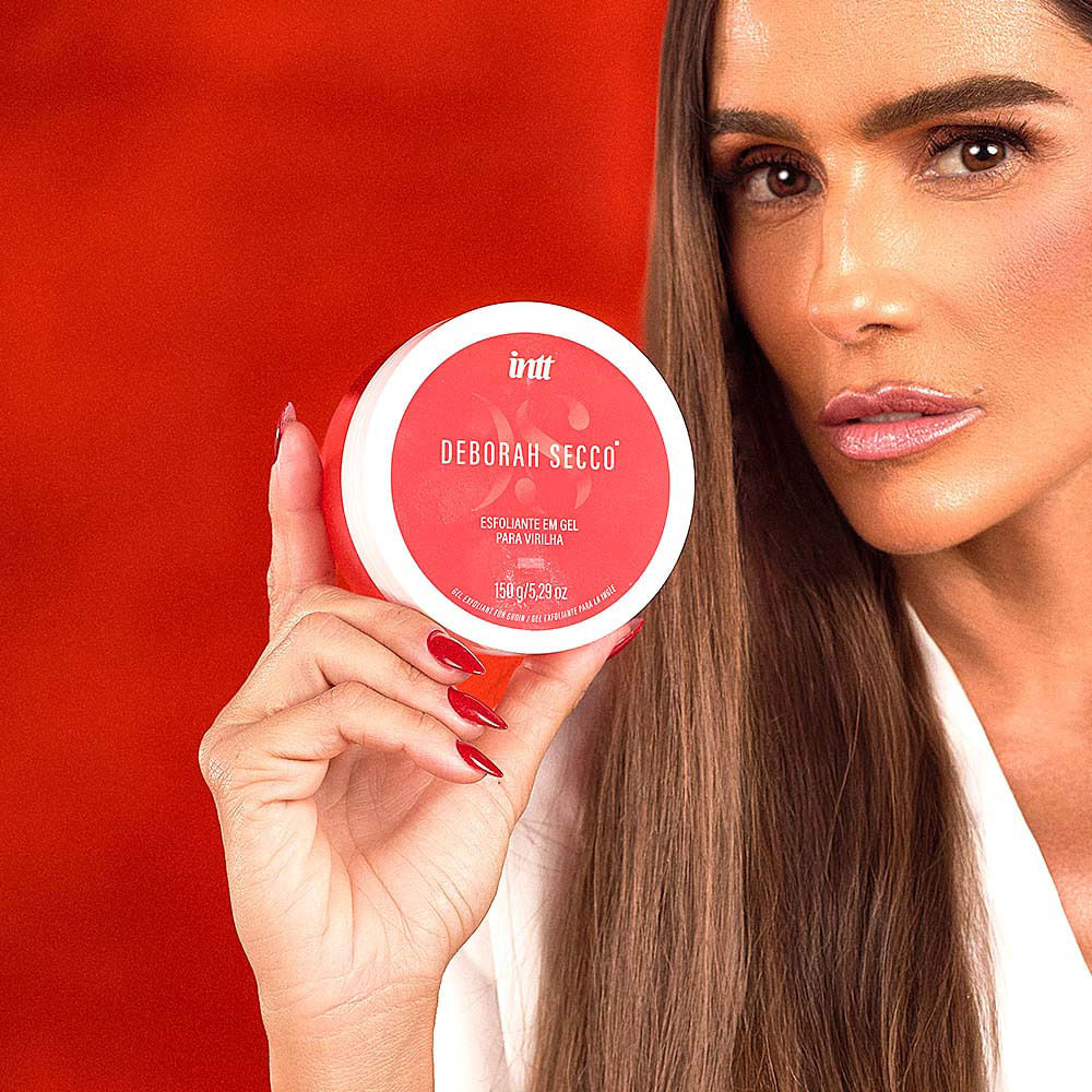 Esfoliante Íntimo com Óleo de Amêndoas e D-Pantenol 150ml Coleção Deborah Secco e Intt