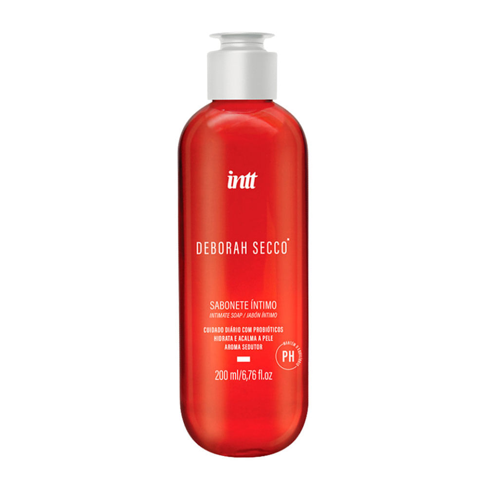 Sabonete Íntimo com Barbatimão Camomila e D-pantenol 200ml Linha Deborah Secco Intt
