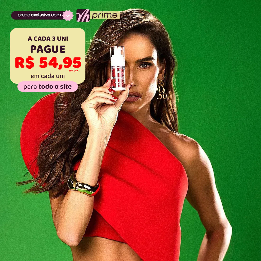 Gel Clitoriano Aquece Pulsa e Vibra 17g Linha Deborah Secco Intt