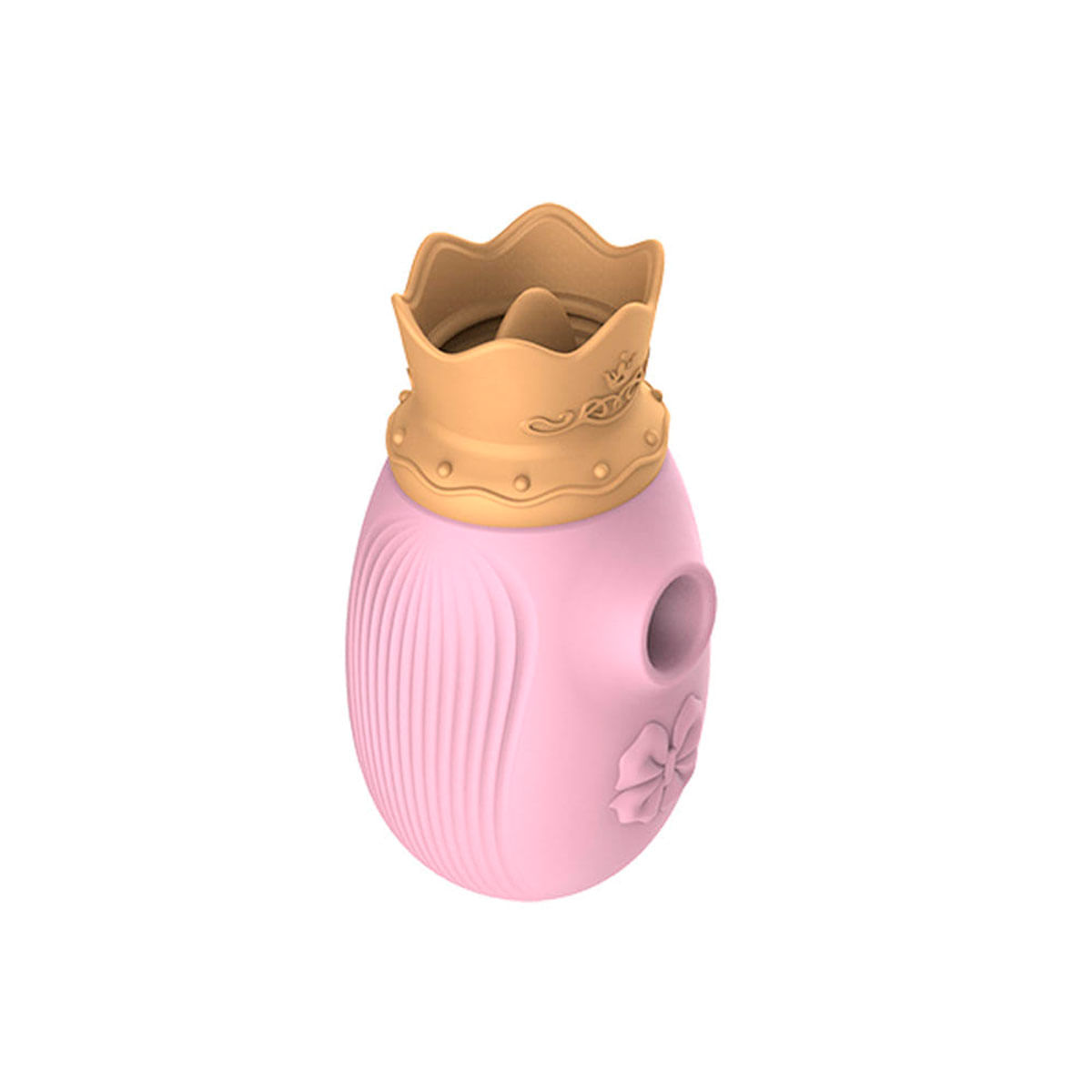Estimulador de Clitóris com Pulcação e Língua Crown Vip Mix