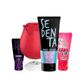 Kit com Sedenta Por Oral Xana Loka Rosa Estimuladora de Clitóris e Sedenta por Tesão