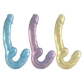 Prótese Colorida para Ponto G e Clitoris 23,0x3,8cm Sexy Import