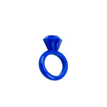Kit com 3 Anéis Penianos com Design de Jóia Chisa Diamond Cock 3R Import