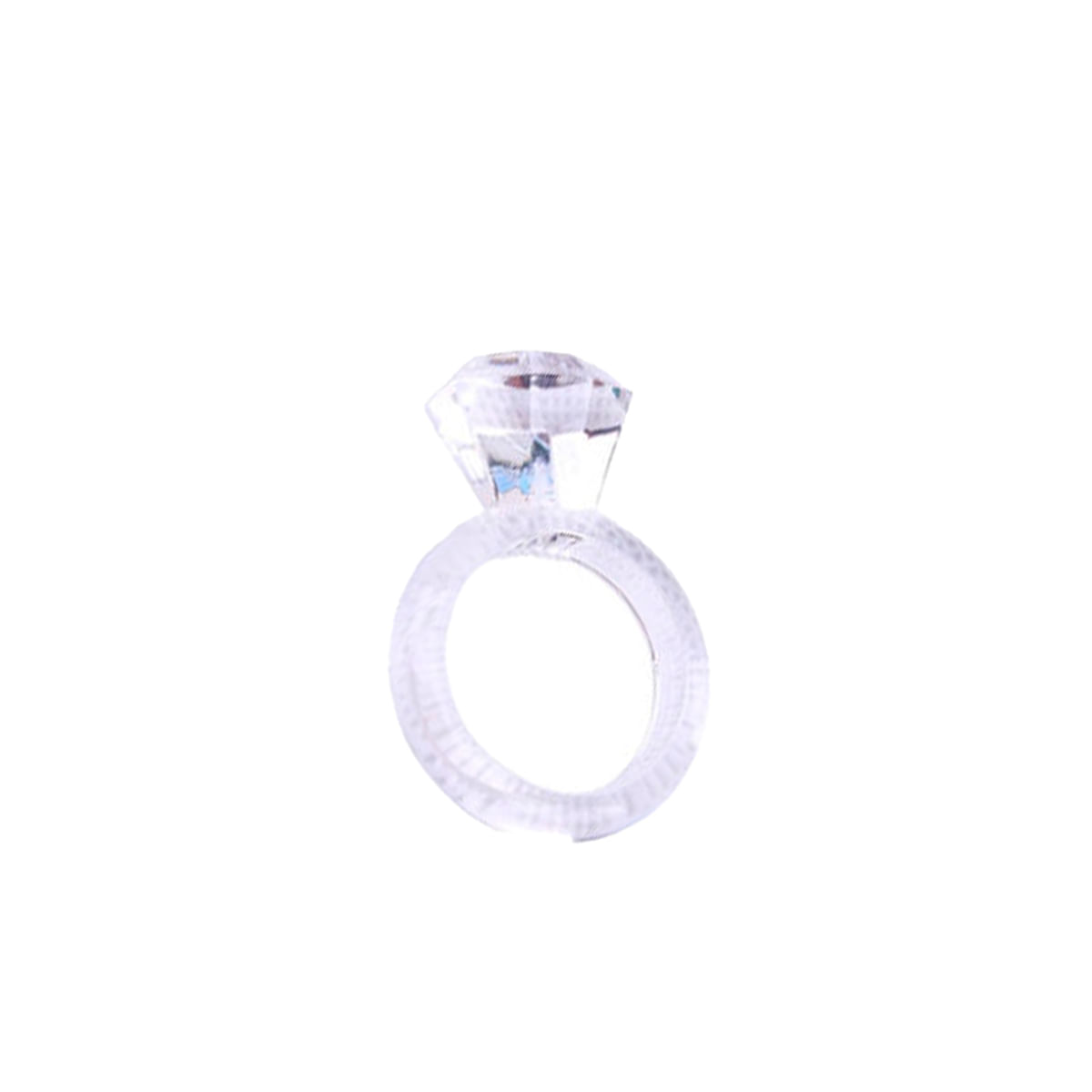 Kit com 3 Anéis Penianos com Design de Jóia Chisa Diamond Cock 3R Import