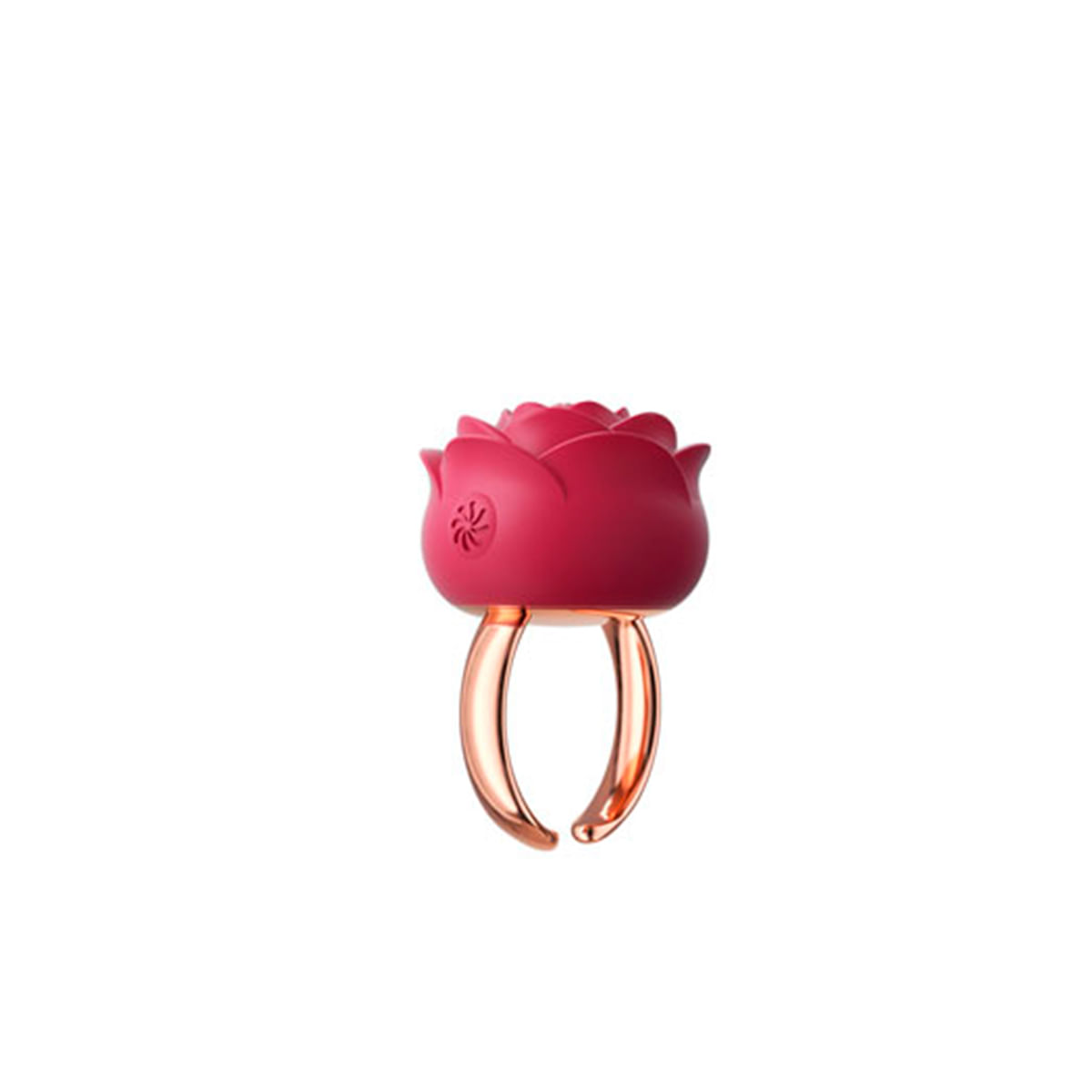 Anel Vibrador Recarregável Ajustável com Formato de Rosa 3R Import