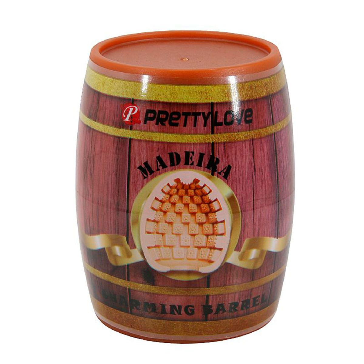 Masturbador Masculino em Formato de Barril Bourbon Sexy Import Masturbador Masculino em Formato de Barril Bourbon Sexy Import