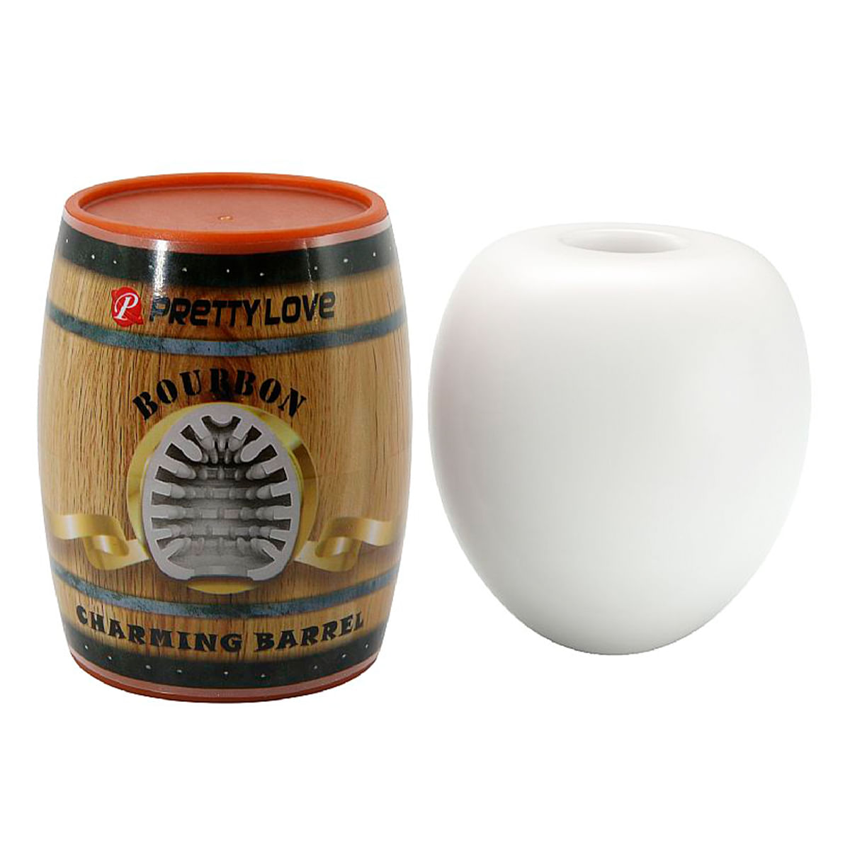 Masturbador Masculino em Formato de Barril Bourbon Sexy Import