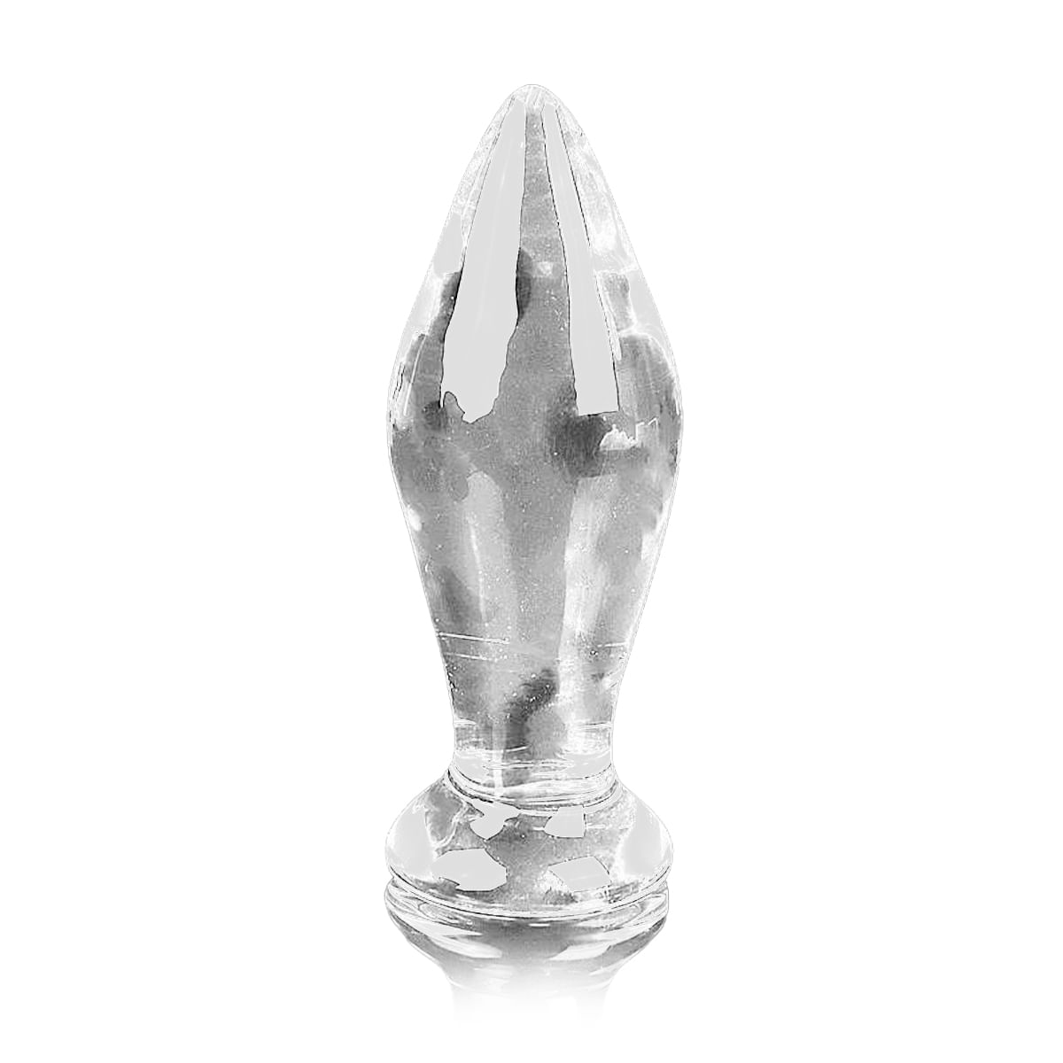 Plug Anal de Vidro Formato Cônico 17X7,8CM Sexy Import