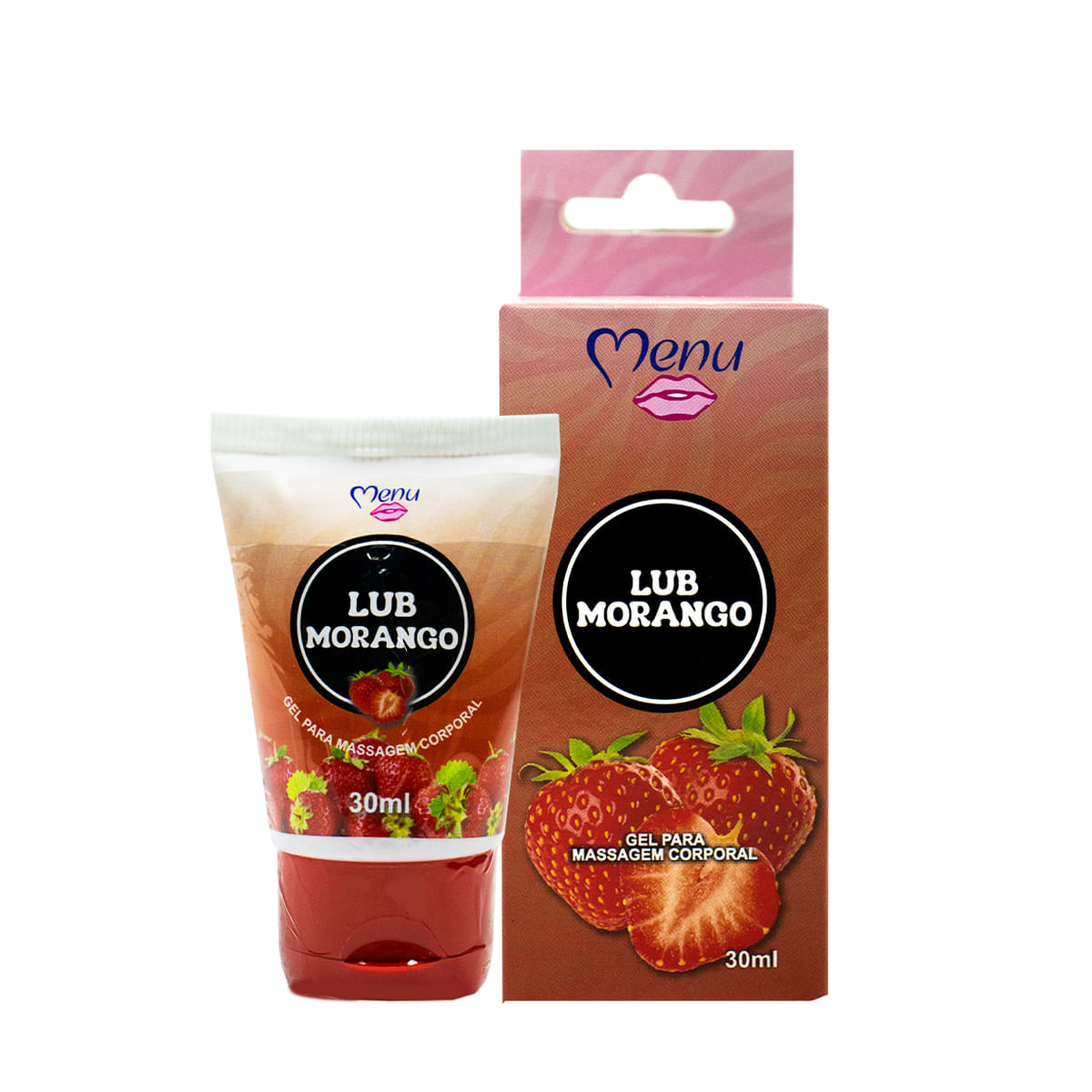 Lubgel Lubrificante à Base de Água com Aroma 30ml Menu dos Prazeres