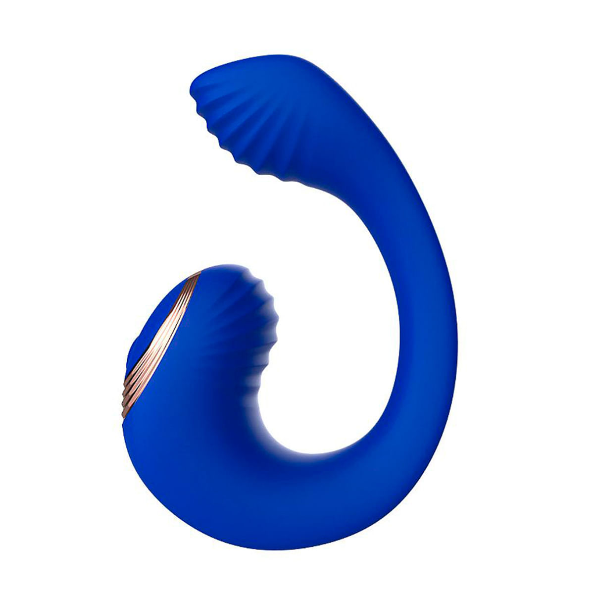 Vibrador de Ponto G e Clitóris Curvado com Controle Remoto Sexy Import