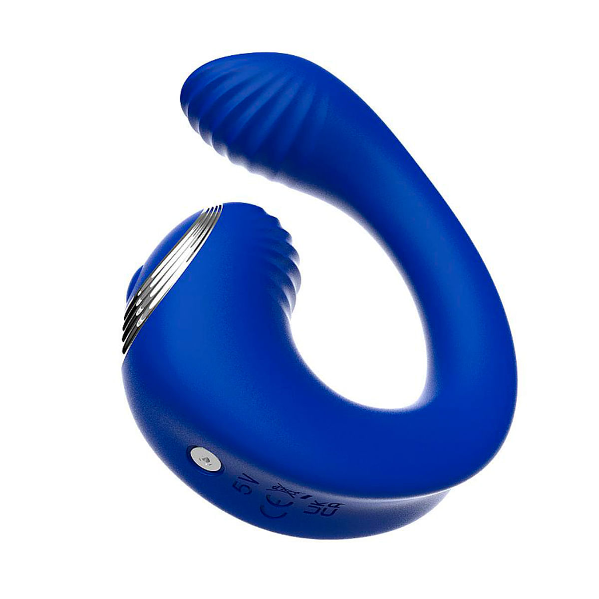 Vibrador de Ponto G e Clitóris Curvado com Controle Remoto Sexy Import
